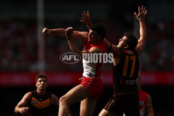 AFL Rd 2  - Sydney v Hawthorn - A-1014147