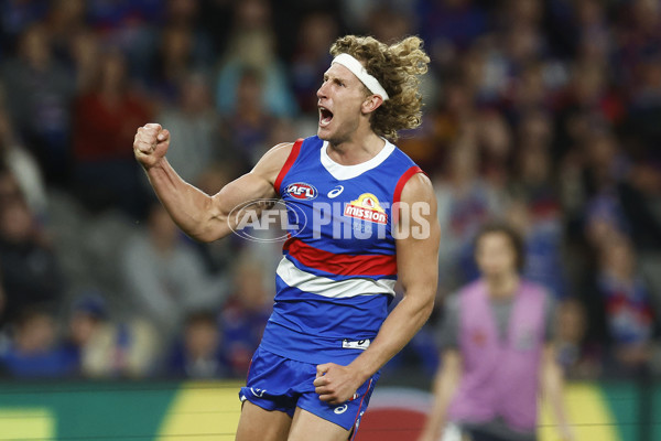 AFL Rd 3 - Western Bulldogs v Brisbane - A-1034013