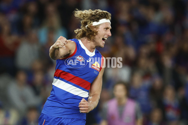 AFL Rd 3 - Western Bulldogs v Brisbane - A-1034014