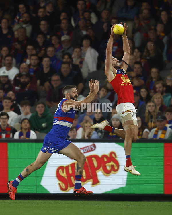 AFL Rd 3 - Western Bulldogs v Brisbane - A-1034026