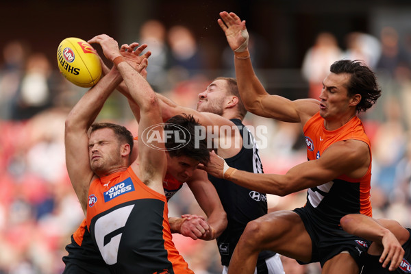 AFL Rd 3 - GWS v Carlton - A-1047181