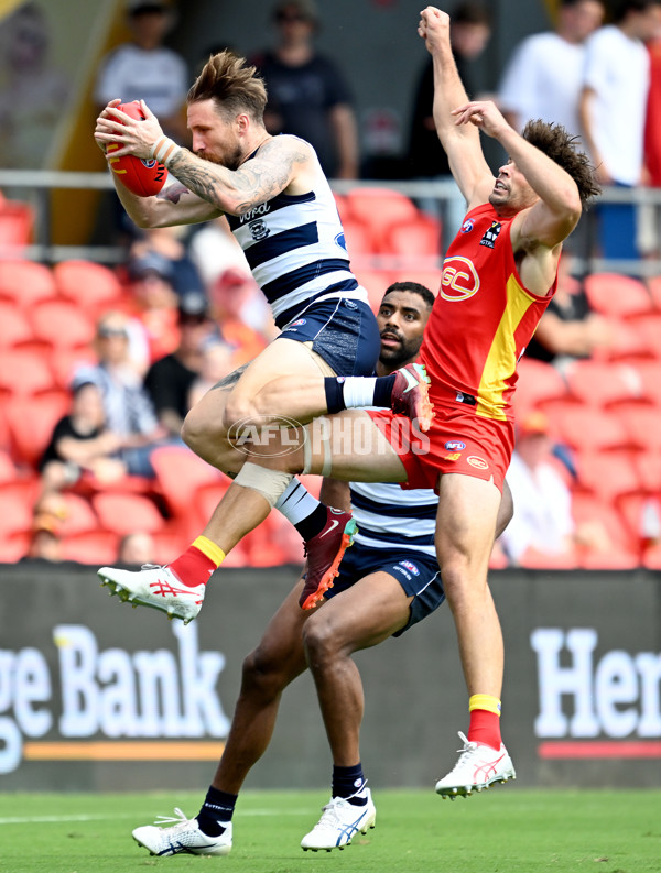 AFL Rd 3 - Gold Coast v Geelong - A-1067882