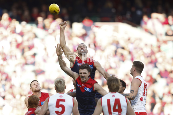 AFL Rd 3 - Melbourne v Sydney - A-1073916