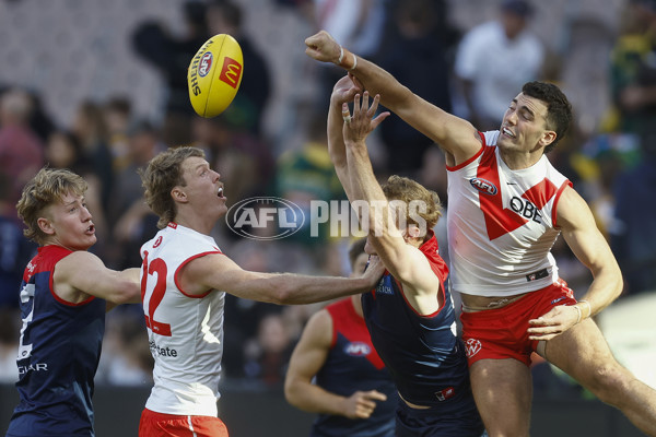 AFL Rd 3 - Melbourne v Sydney - A-1074584