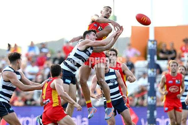 AFL Rd 3 - Gold Coast v Geelong - A-1076574