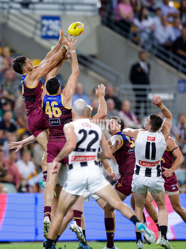 AFL Rd 4 - Brisbane v Collingwood - A-1095600