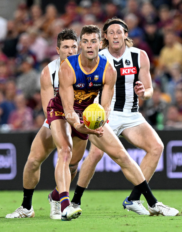 AFL Rd 4 - Brisbane v Collingwood - A-1096988