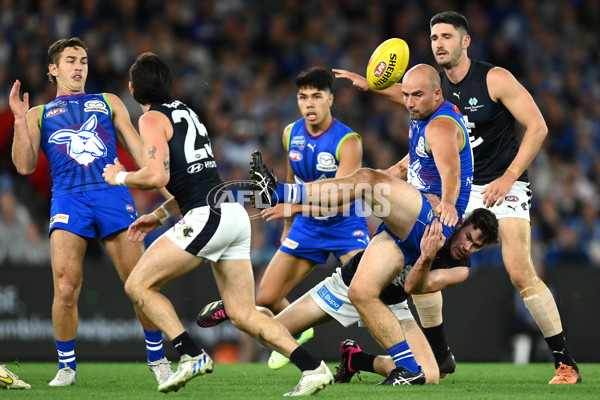 AFL Rd 4 - North Melbourne v Carlton - A-1107315