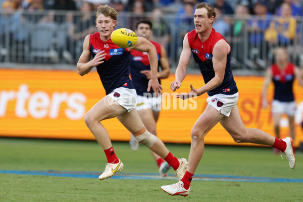 AFL Rd 4 - West Coast v Melbourne - A-1136952