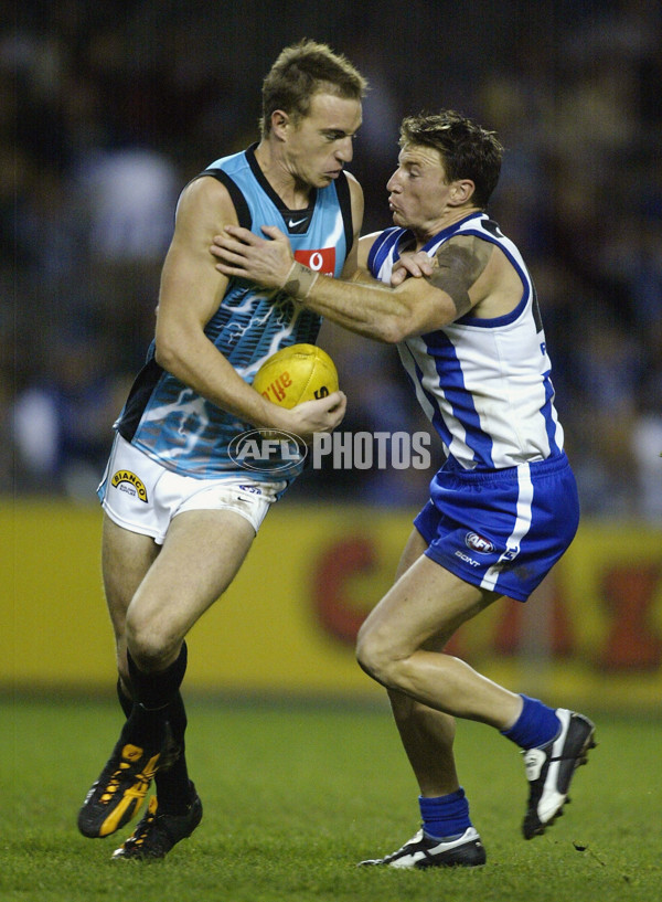 AFL 2004 Rd 8 - Kangaroos v Port Adelaide - A-1155156