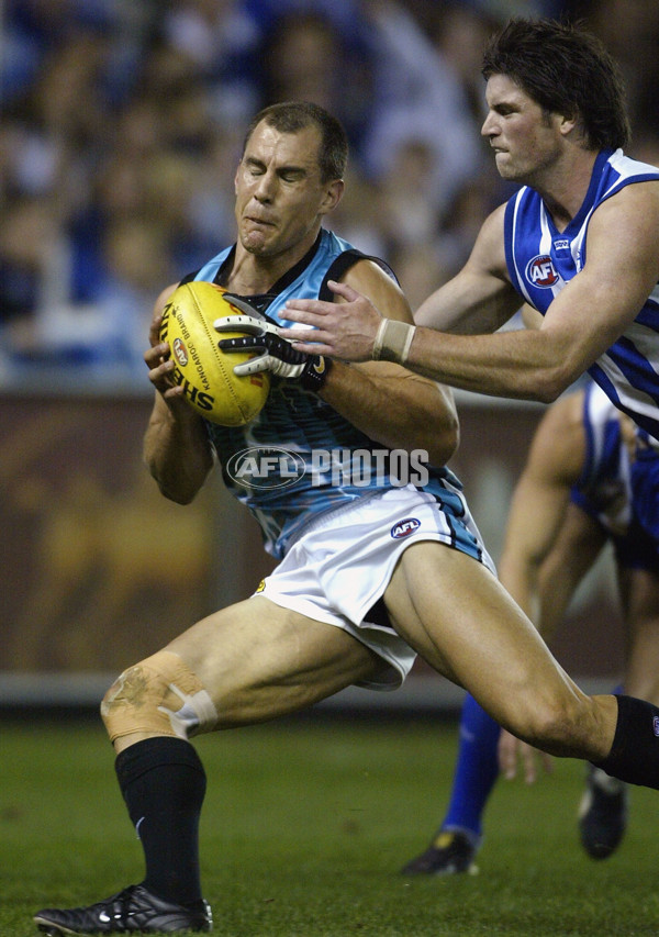 AFL 2004 Rd 8 - Kangaroos v Port Adelaide - A-1155166