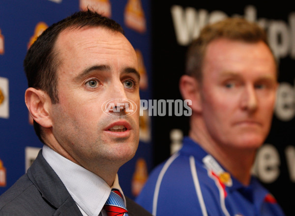 AFL 2011 Media - Western Bulldogs Media Conference 190911 - 243601