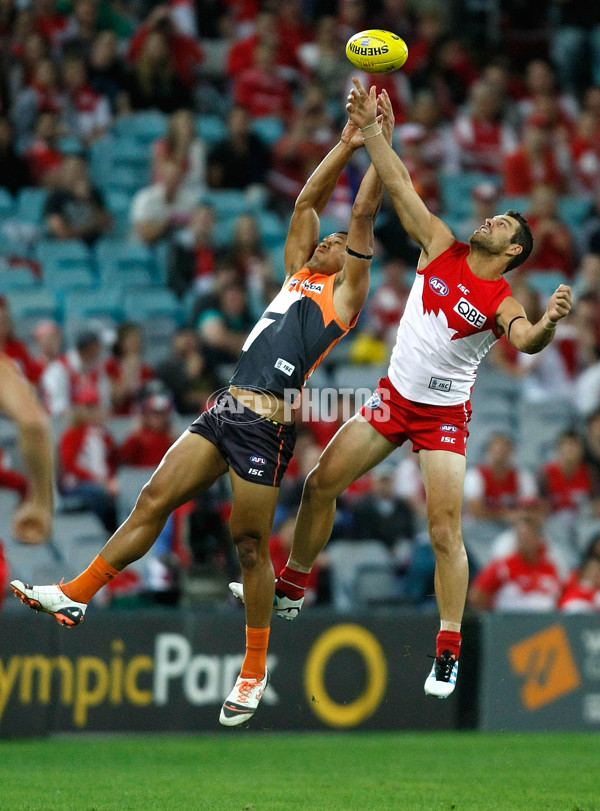 AFL 2012 Rd 01 - GWS Giants v Sydney - 250770