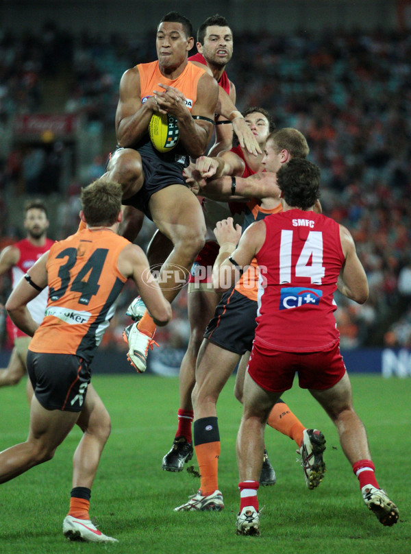 AFL 2012 Rd 01 - GWS Giants v Sydney - 250850