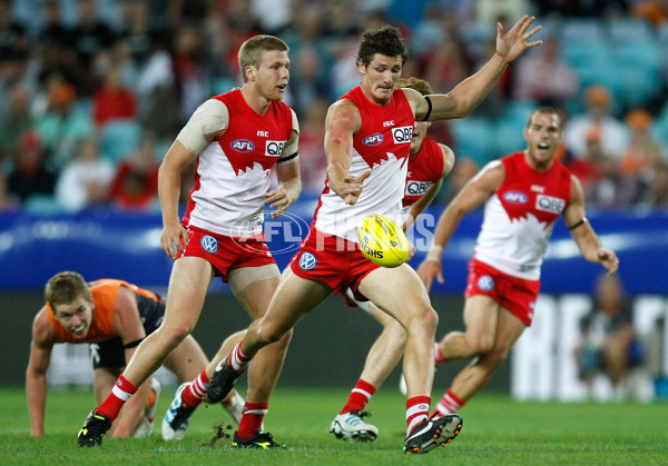 AFL 2012 Rd 01 - GWS Giants v Sydney - 250920