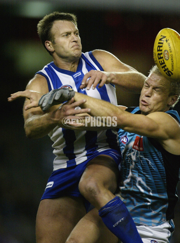 AFL 2004 Rd 8 - Kangaroos v Port Adelaide - A-1170234