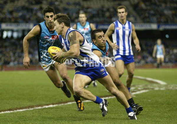 AFL 2004 Rd 8 - Kangaroos v Port Adelaide - A-1170264