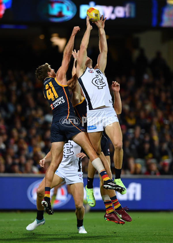 AFL Rd 5 - Adelaide v Carlton - A-1175213