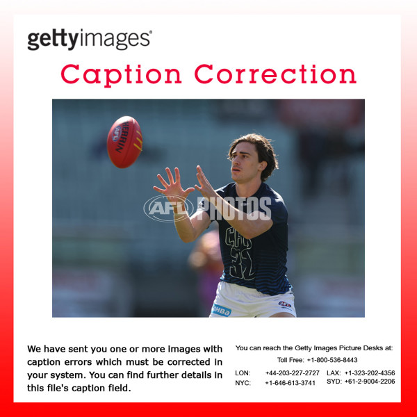 CAPTION CORRECTION: AFL Rd 7 - Essendon v Geelong - A-1378769