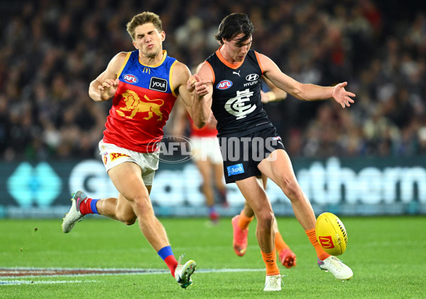 AFL Rd 8 - Carlton v Brisbane - A-1393622