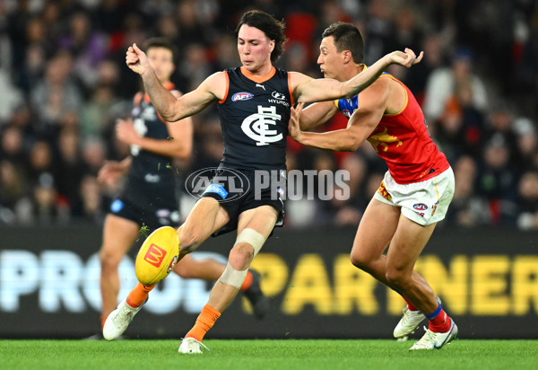 AFL Rd 8 - Carlton v Brisbane - A-1393641