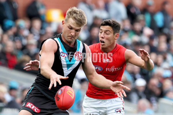 AFL Rd 8 - Port Adelaide v Essendon - A-1447713