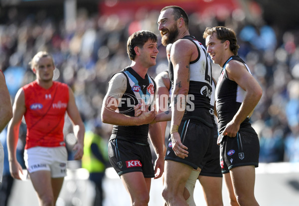 AFL Rd 8 - Port Adelaide v Essendon - A-1454653