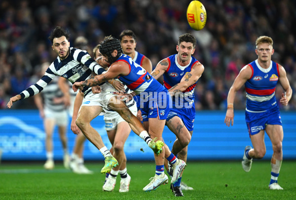 AFL 2023 Round 12 - Western Bulldogs v Geelong - A-1737014