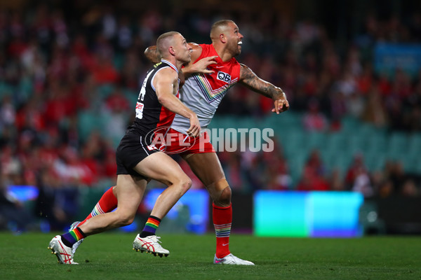 AFL 2023 Round 13 - Sydney v St Kilda - A-1779048