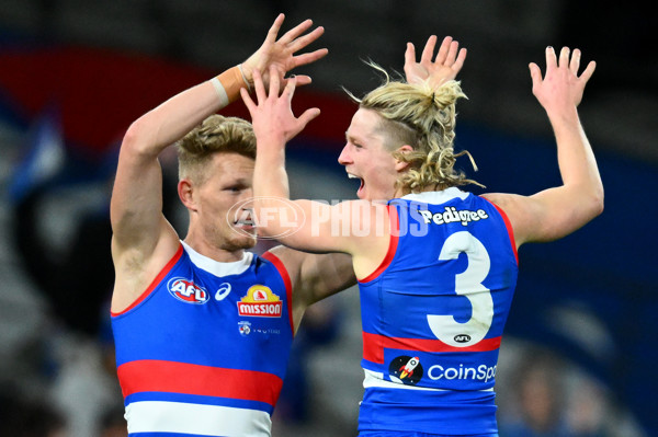 AFL 2023 Round 13 - Western Bulldogs v Port Adelaide - A-1786618