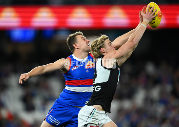 AFL 2023 Round 13 - Western Bulldogs v Port Adelaide - A-1787822