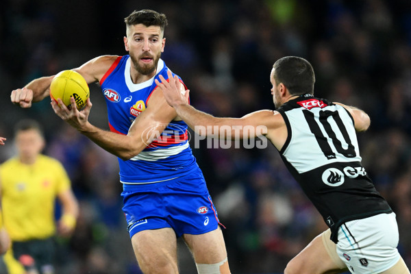 AFL 2023 Round 13 - Western Bulldogs v Port Adelaide - A-1787830