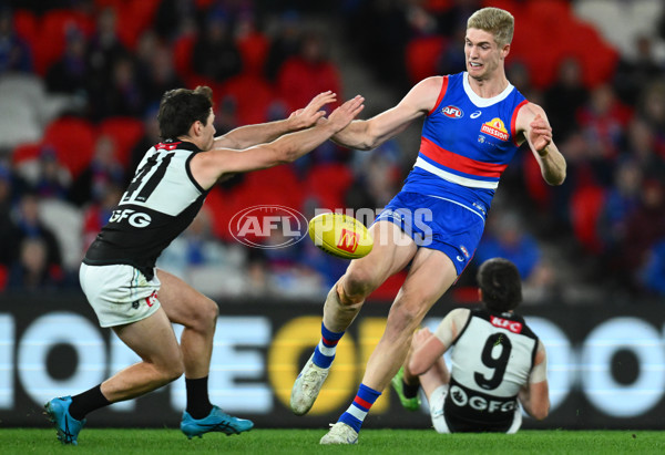 AFL 2023 Round 13 - Western Bulldogs v Port Adelaide - A-1787852