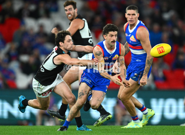 AFL 2023 Round 13 - Western Bulldogs v Port Adelaide - A-1787892