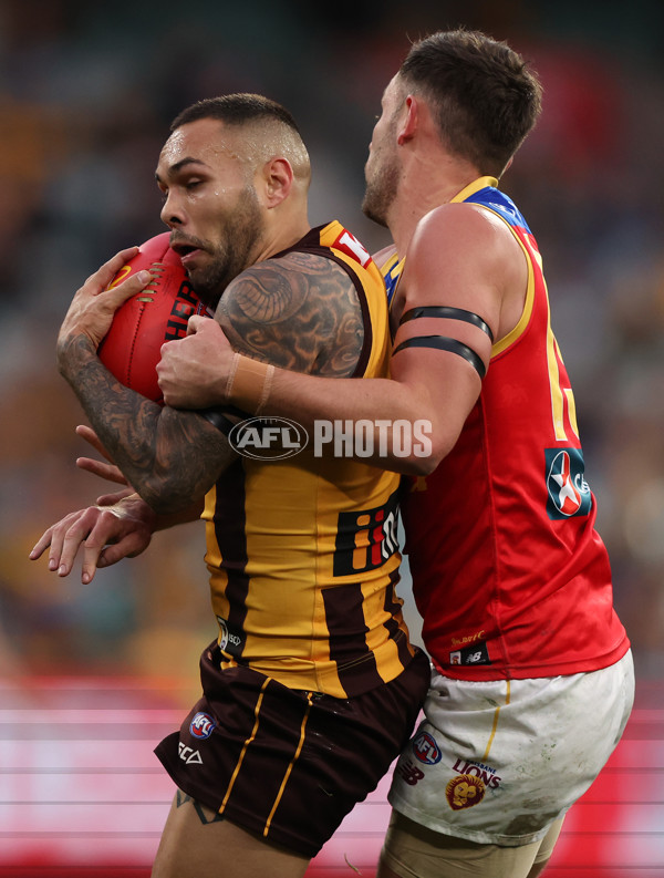 AFL 2023 Round 13 - Hawthorn v Brisbane - A-1795903