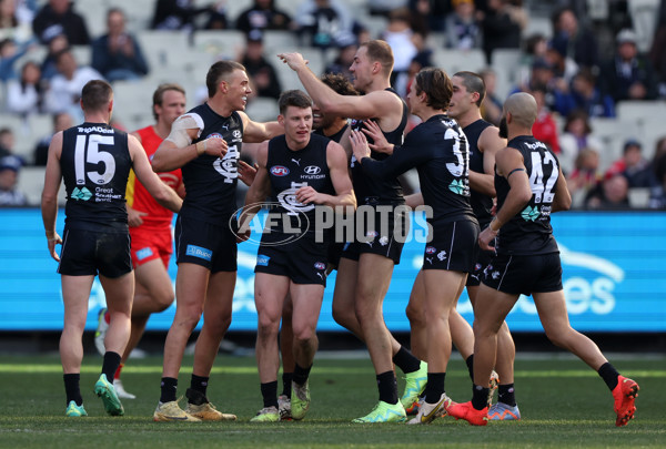 AFL 2023 Round 14 - Carlton v Gold Coast - A-1856139