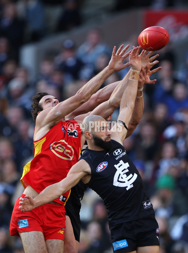 AFL 2023 Round 14 - Carlton v Gold Coast - A-1856165