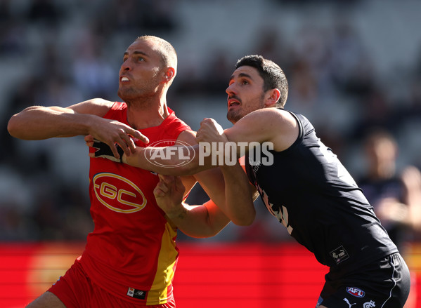 AFL 2023 Round 14 - Carlton v Gold Coast - A-1856917