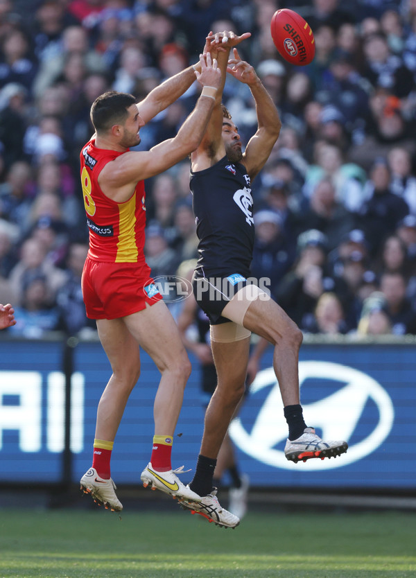 AFL 2023 Round 14 - Carlton v Gold Coast - A-1856919