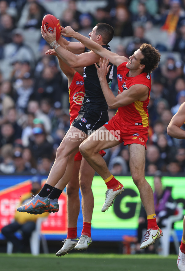 AFL 2023 Round 14 - Carlton v Gold Coast - A-1856933