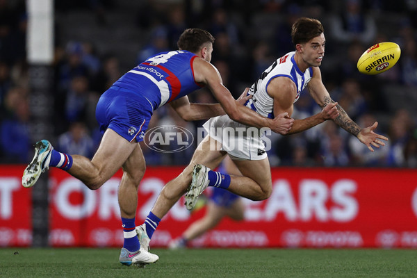 AFL 2023 Round 14 - North Melbourne v Western Bulldogs - A-1859825