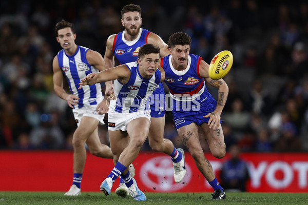 AFL 2023 Round 14 - North Melbourne v Western Bulldogs - A-1859848