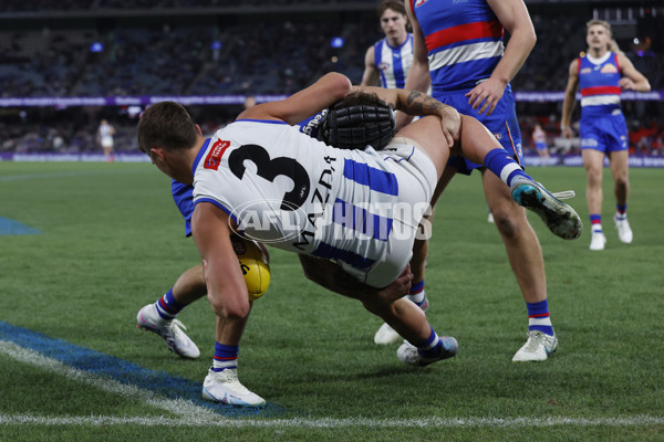 AFL 2023 Round 14 - North Melbourne v Western Bulldogs - A-1859874