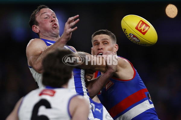 AFL 2023 Round 14 - North Melbourne v Western Bulldogs - A-1859912