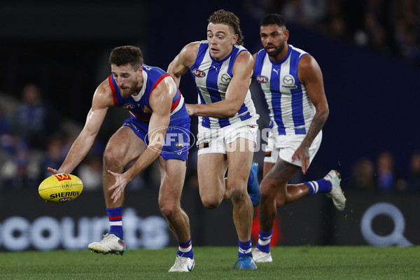 AFL 2023 Round 14 - North Melbourne v Western Bulldogs - A-1859914