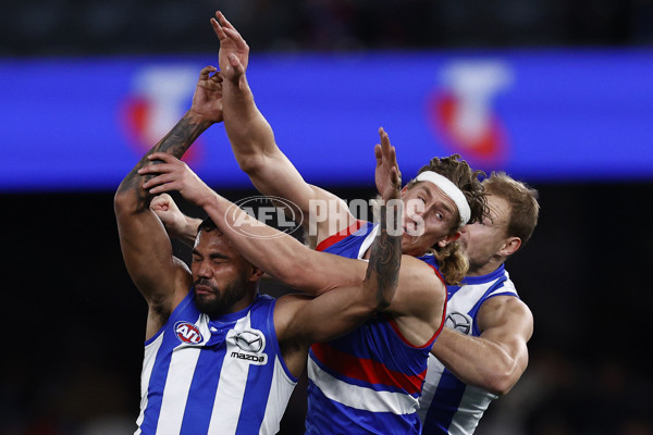 AFL 2023 Round 14 - North Melbourne v Western Bulldogs - A-1860348