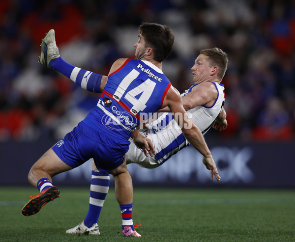 AFL 2023 Round 14 - North Melbourne v Western Bulldogs - A-1863602