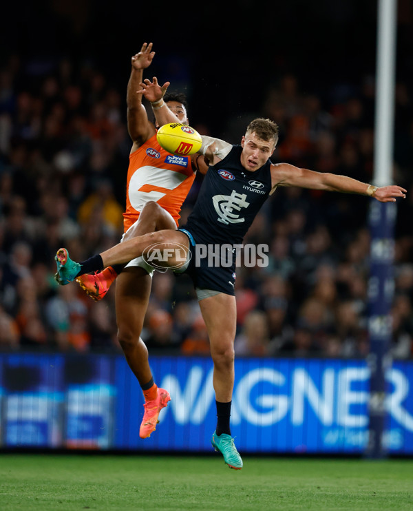 AFL 2024 Round 06 - Carlton v GWS - A-2138290