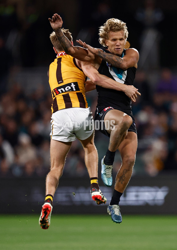 AFL 2024 Second Semi Final - Port Adelaide v Hawthorn - A-2142847