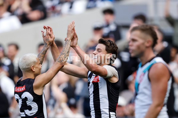 AFL 2024 Round 06 - Collingwood v Port Adelaide - A-2142878